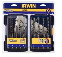 10507538 — Набор буров SDSPLUS POWER SPEEDHAMMER  9 шт (1шт: 8X110  12X160  10X160мм; 2шт: 6X110  6X160MM IRWIN