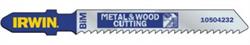 10504232 — Пилка IRWIN для электролобзика 5 шт. BIM, 132MM/4 6TPI (T345XF) IRWIN