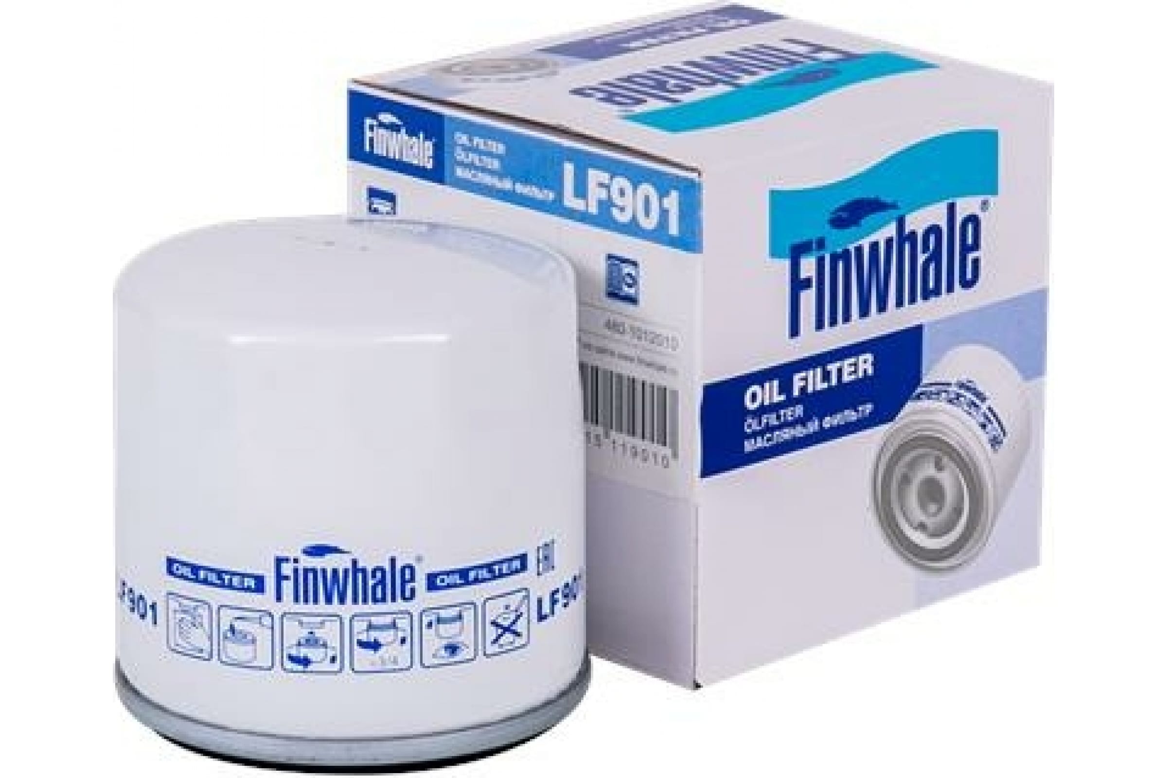 LF901 — Фильтр масляный FINWHALE