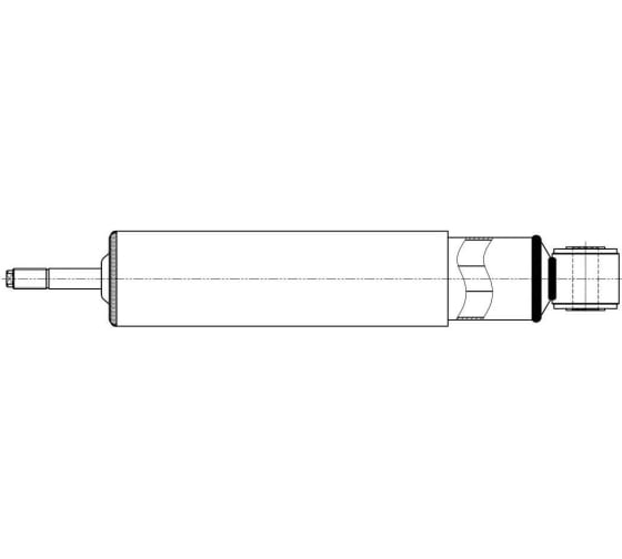 50001 — Амортизатор масляный (двухтрубный , спереди слева/справа , DAF ) TRIALLI