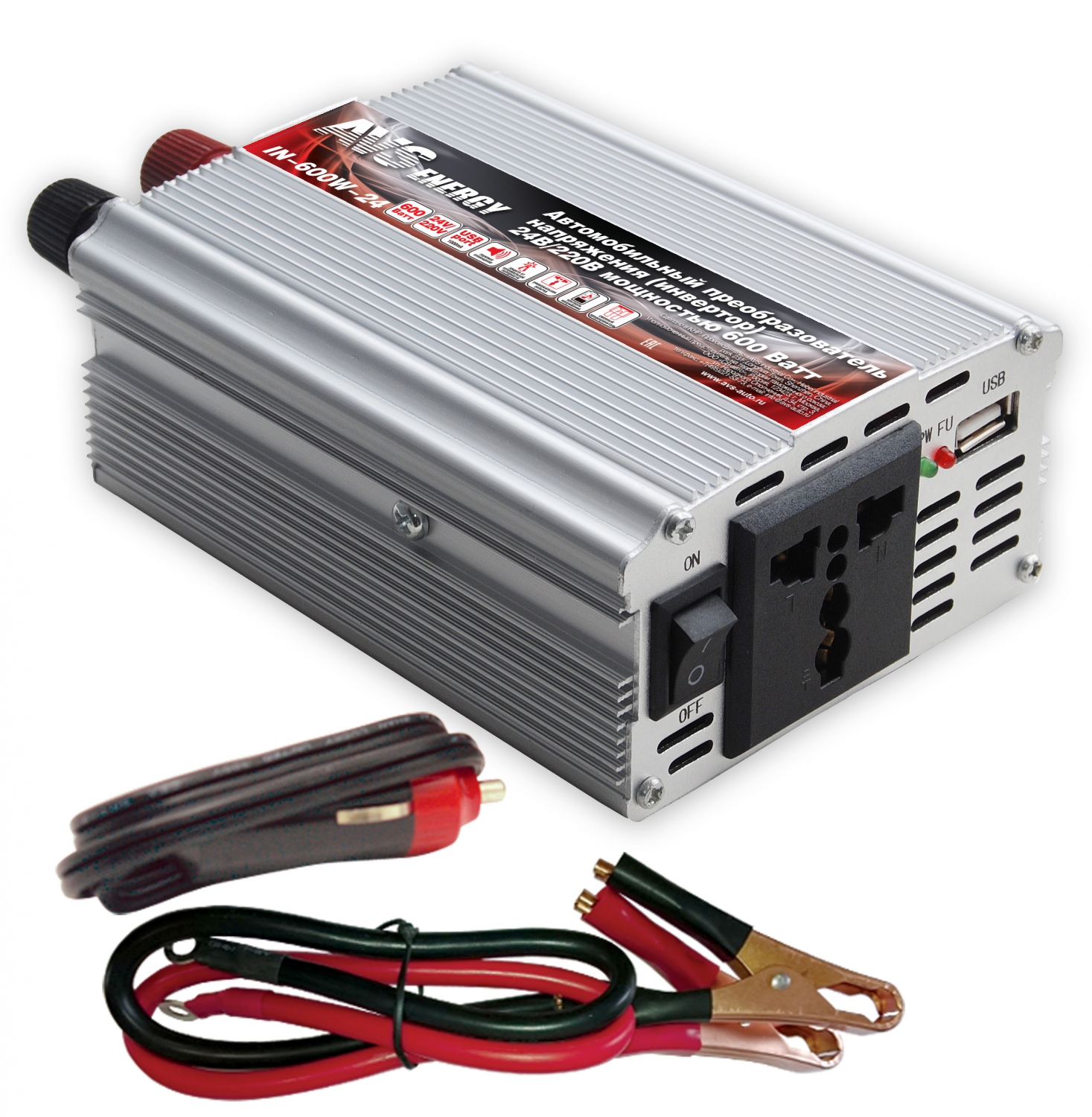 A07044S — Автомобильный инвертор  AVS