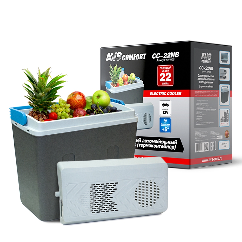 A07140S — Автохолодильник с функцией заморозки  AVS