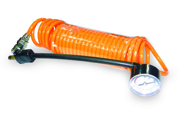 A78642S — Шланг удлинитель универсальный с анометром для автомобильных компрессоров AVS