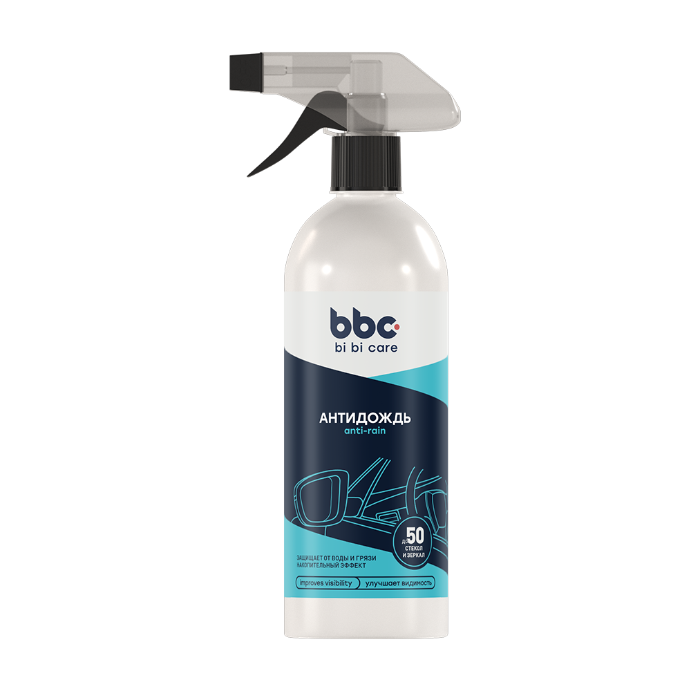 4058 — Антидождь (средство с водоотталкивающим эффектом) 500мл триггер BiBiCare LAVR