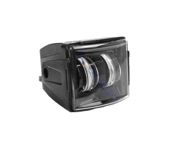 5206 — Фара светодиодная! WL-530 (кв. мет.корп., LENS, 2 LED, 30W) ВЫМПЕЛ