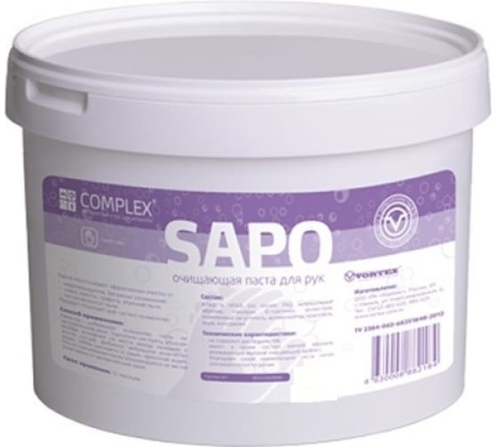 113012 — Очищающая паста для рук COMPLEX SAPO 15 кг 113012 COMPLEX