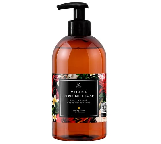125448 — Парфюмированное жидкое мыло "Milana Spring Bloom" 300мл GRASS