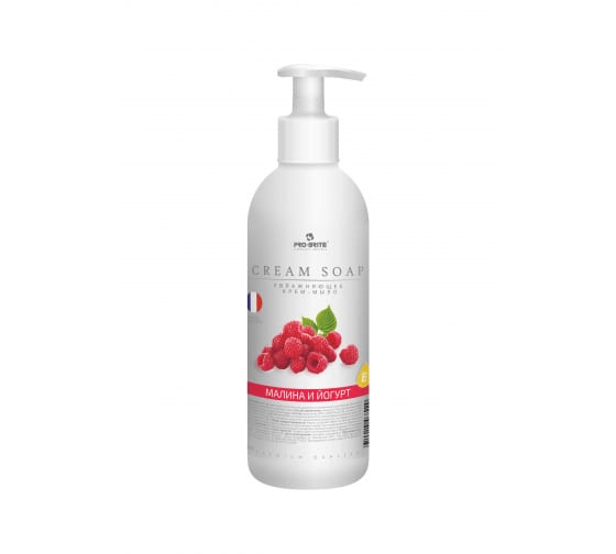 160605 — Жидкое креммыло PROBRITE CREAM SOAP малина и йогурт PREMIUM QUALITY 160605 PRO-BRITE