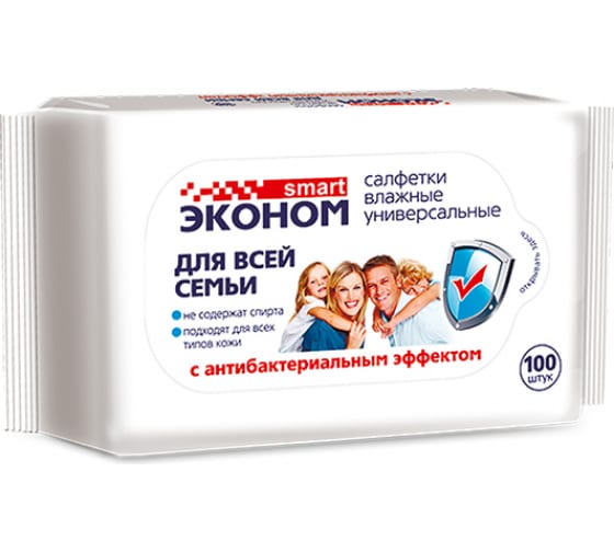 207100 — Влажные антибактериальные салфетки ремоколор 100 шт. 207100 РЕМОКОЛОР
