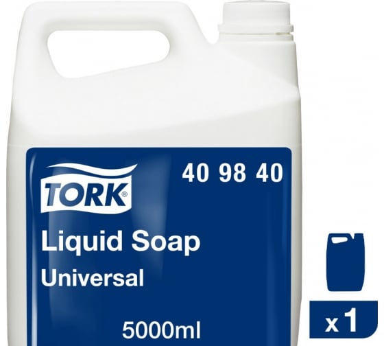 602962 — Жидкое мылокрем TORK UNIVERSAL 5 л 409840 602962 TORK