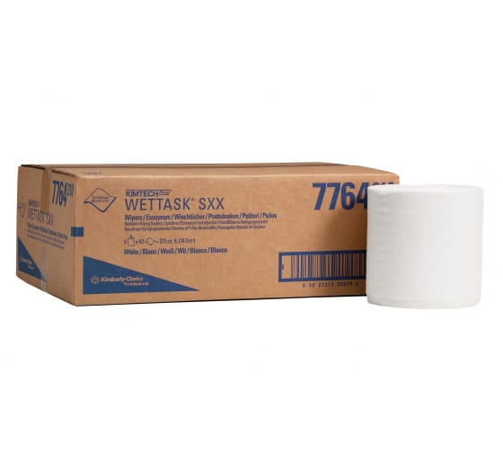 7764 — Протирочные салфетки KIMBERLYCLARK KIMTECH WETTASK SXX рулон, белый 7764 KIMBERLY-CLARK