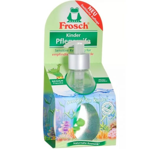 101685 — Детское ухаживающее жидкое мыло для рук FROSCH 300 мл 101685 FROSCH