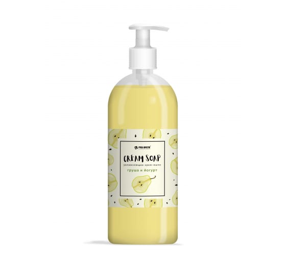 10841 — Креммыло для рук PROBRITE груша и йогурт CREAM SOAP 1 л. 10841 PRO-BRITE