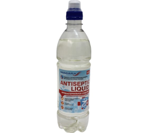 1031000038 — Антисептик для рук с антибактериальным эффектом ANTISEPTIC LIQUID, 0 NIAGARA