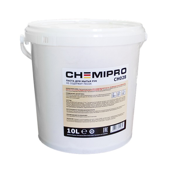 CH028 — Паста для рук! 10L натуральное моющее средство, универсальное CHEMIPRO