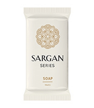 HR0018 — Одноразовое твердое Мыло "Sargan" (флоу-пак) GRASS