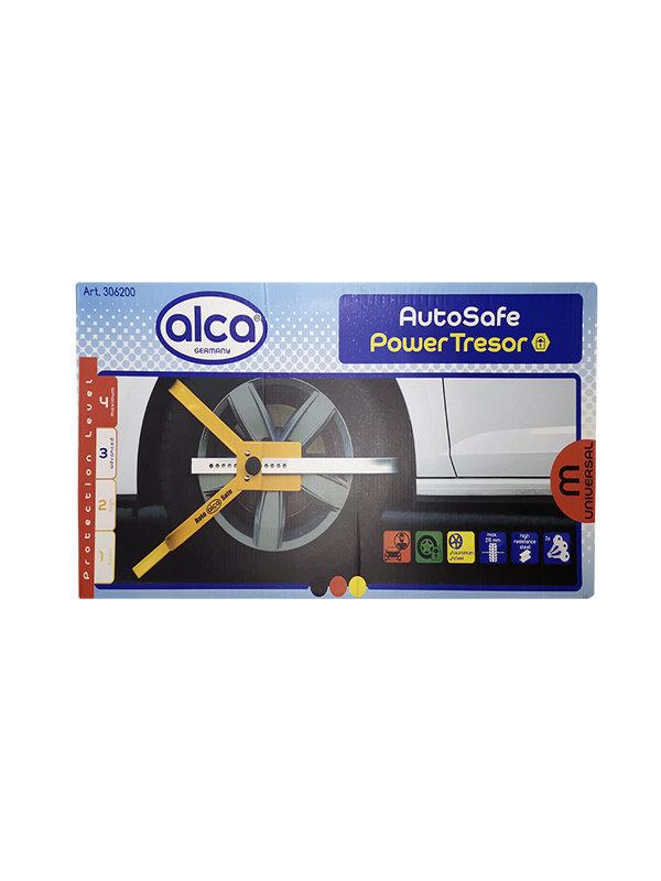 306200 — Блокировщик колес расширяемый 820/620х53х26 мм ALCA ALCA