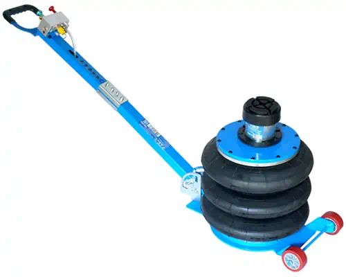 T08105A — Домкрат пневматический 5т 3секционный с ручкой AE&T