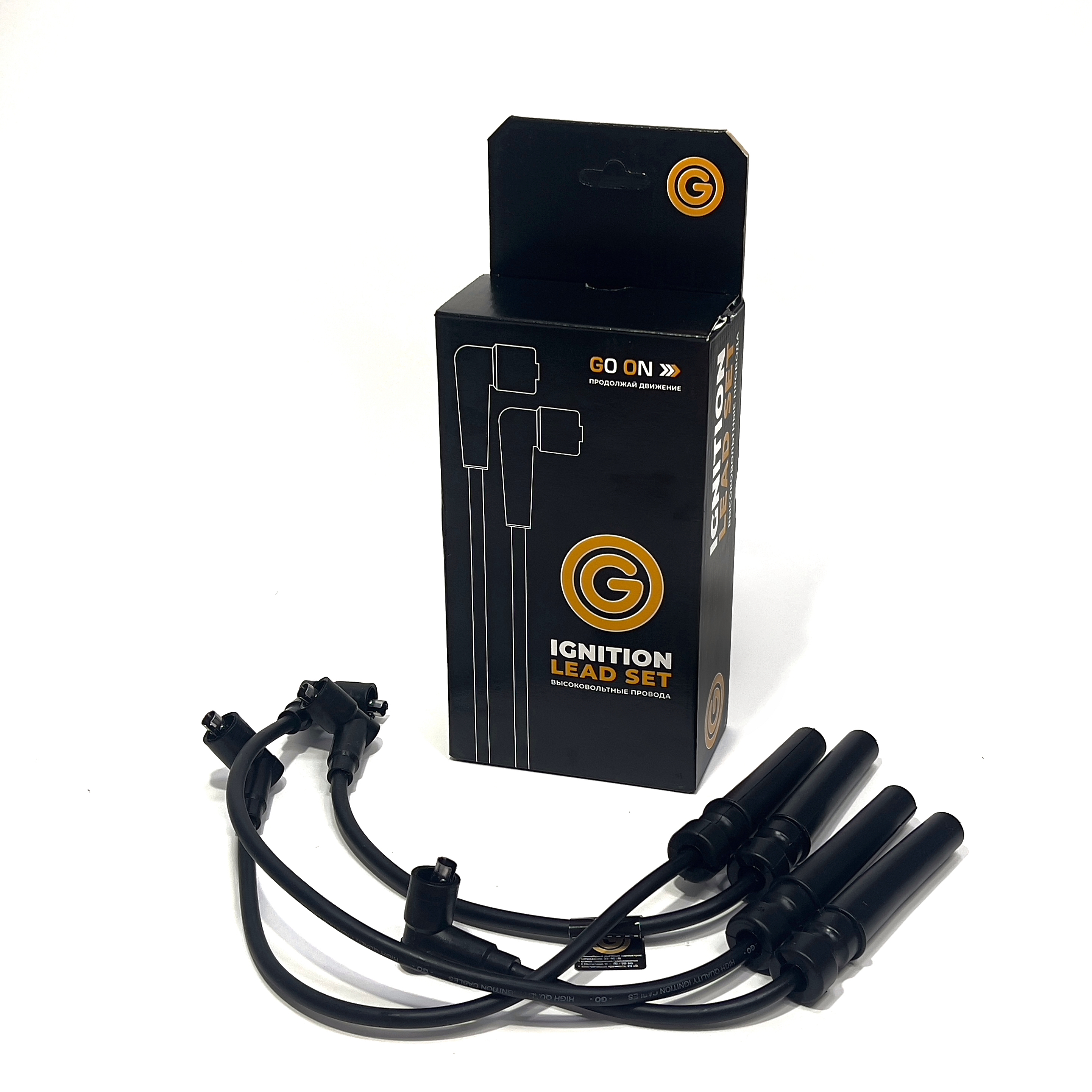 GO006 — Провода высоковольтные Daewoo Nexia New 1,6л. (16 кл)  Chevrolet Lacetti / Nubira 1.4-1.6 ('05-) [OE GO