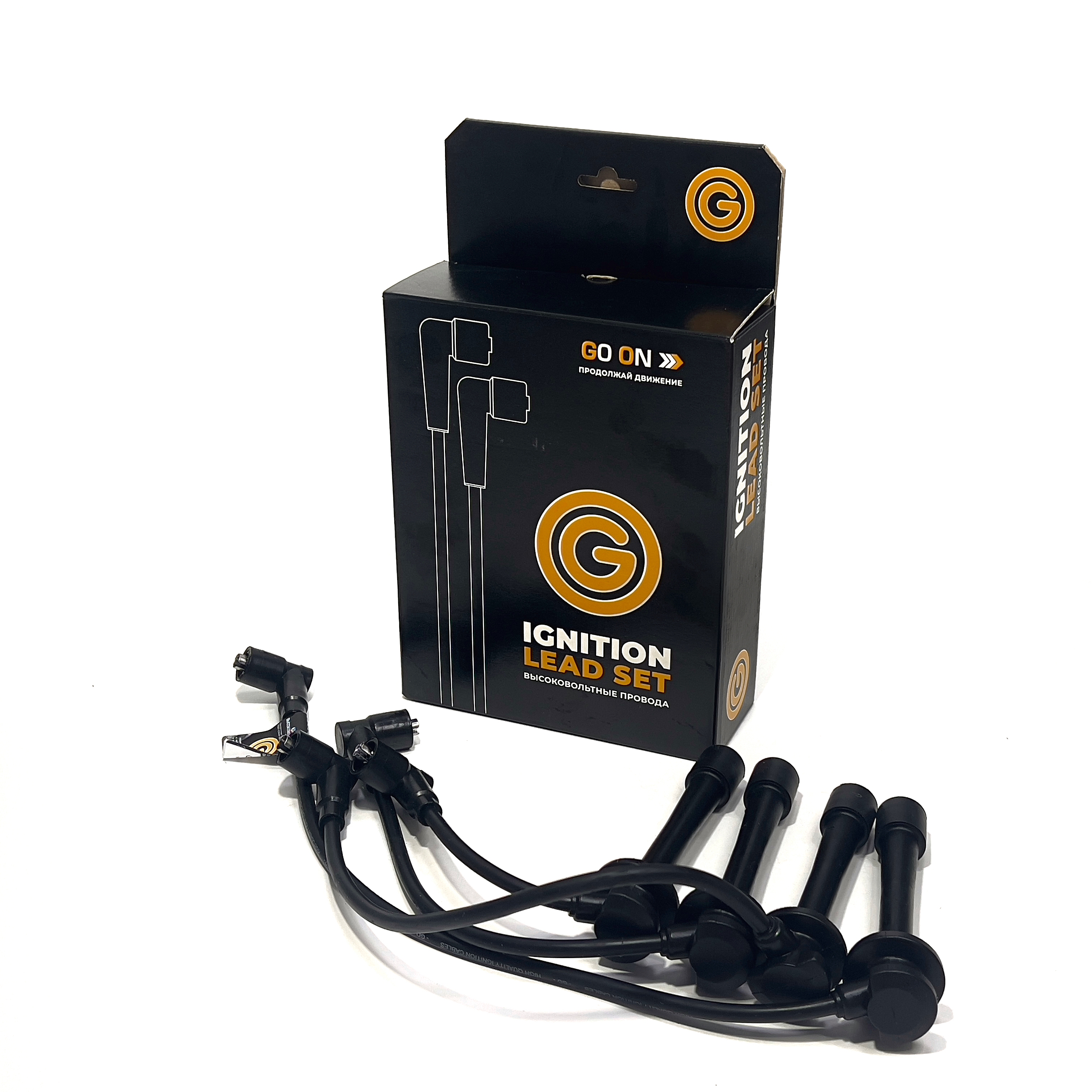 GO012 — Провода высоковольтные Kia Rio, Spectra, Sephia I/II 1.5 16V [OEM №: 27400-2X140] GO