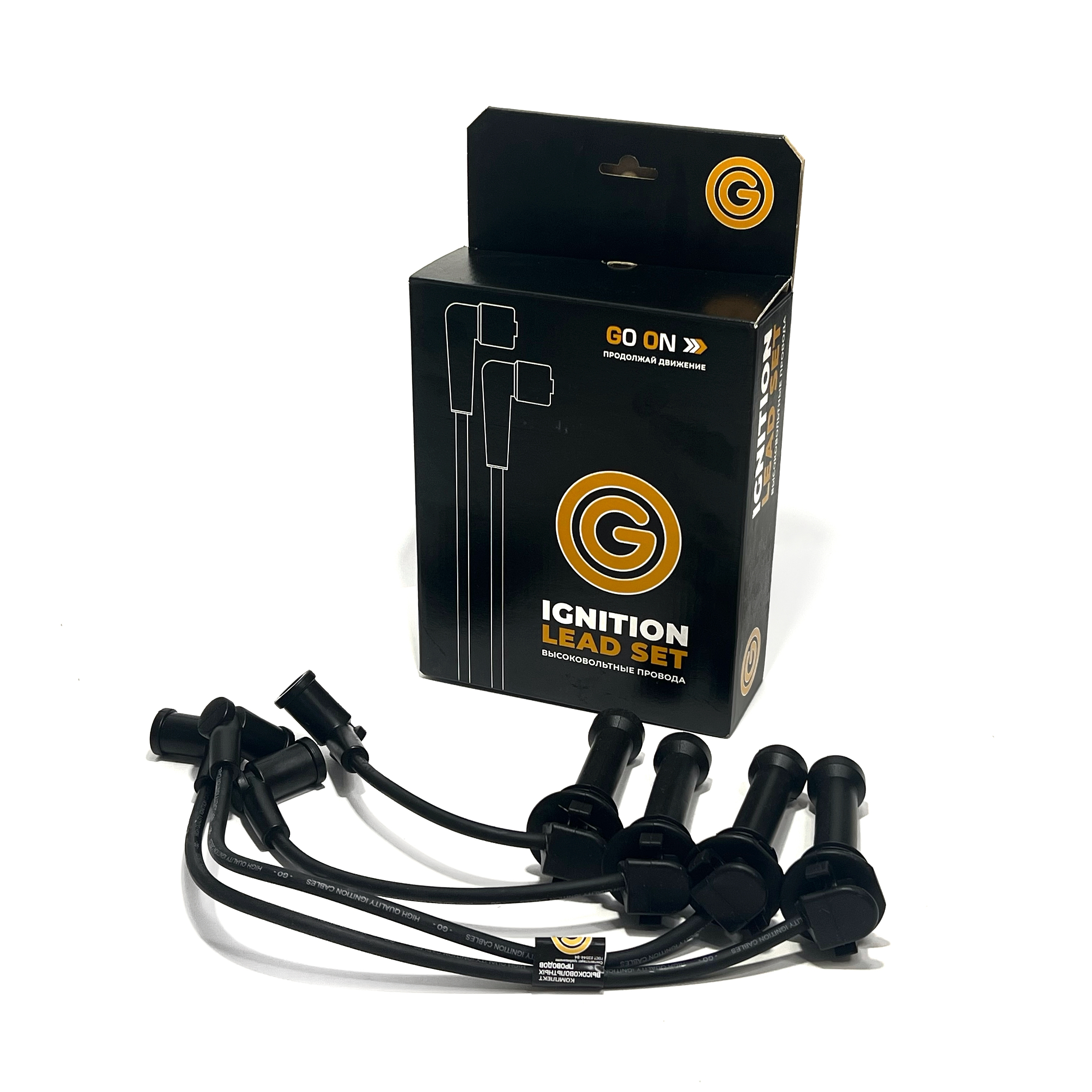 GO018 — Провода вв Ford Focus II (14-16) Mondeo IV (16 16V) Fusion (14-16) (2002-) Fiesta V (14-16) OEM № 13 GO