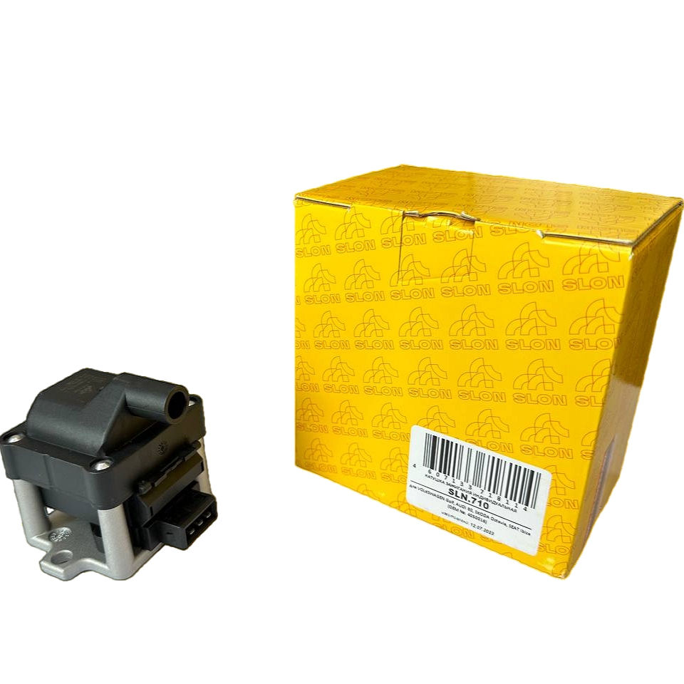 SLN710 — Катушка зажигания AUDI 80 [B4] 1,6/2,0 9/91-12/94 ,VW Golf III-IV/Passat 1,4-2,0/SEAT/SKODA/ (OEM 40 MV-PARTS
