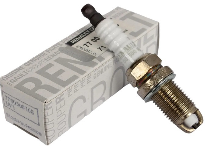 7700500168 — Свеча зажигания LOGAN/CLIO/LAGUNA/MEGAN 8V 7700500168=224013682R () RENAULT