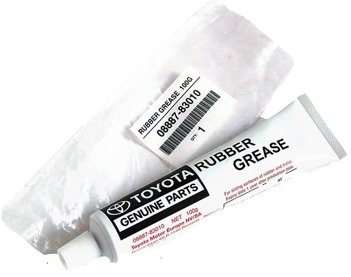 0888783010 — Смазка Rubber Grease для тормозных систем 100 гр TOYOTA 08887-83010 TOYOTA