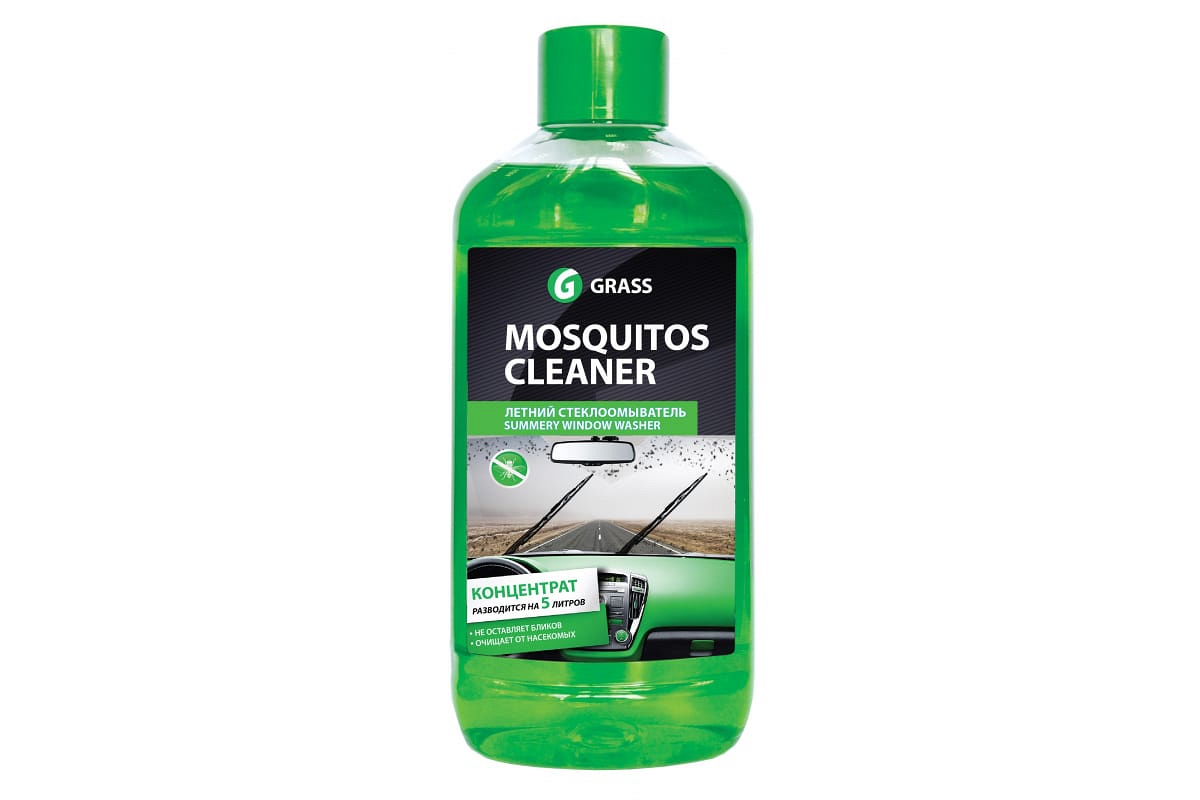 110103 — Концентрат летнего стеклоомывателя "Mosquitos Cleaner" 1л GRASS