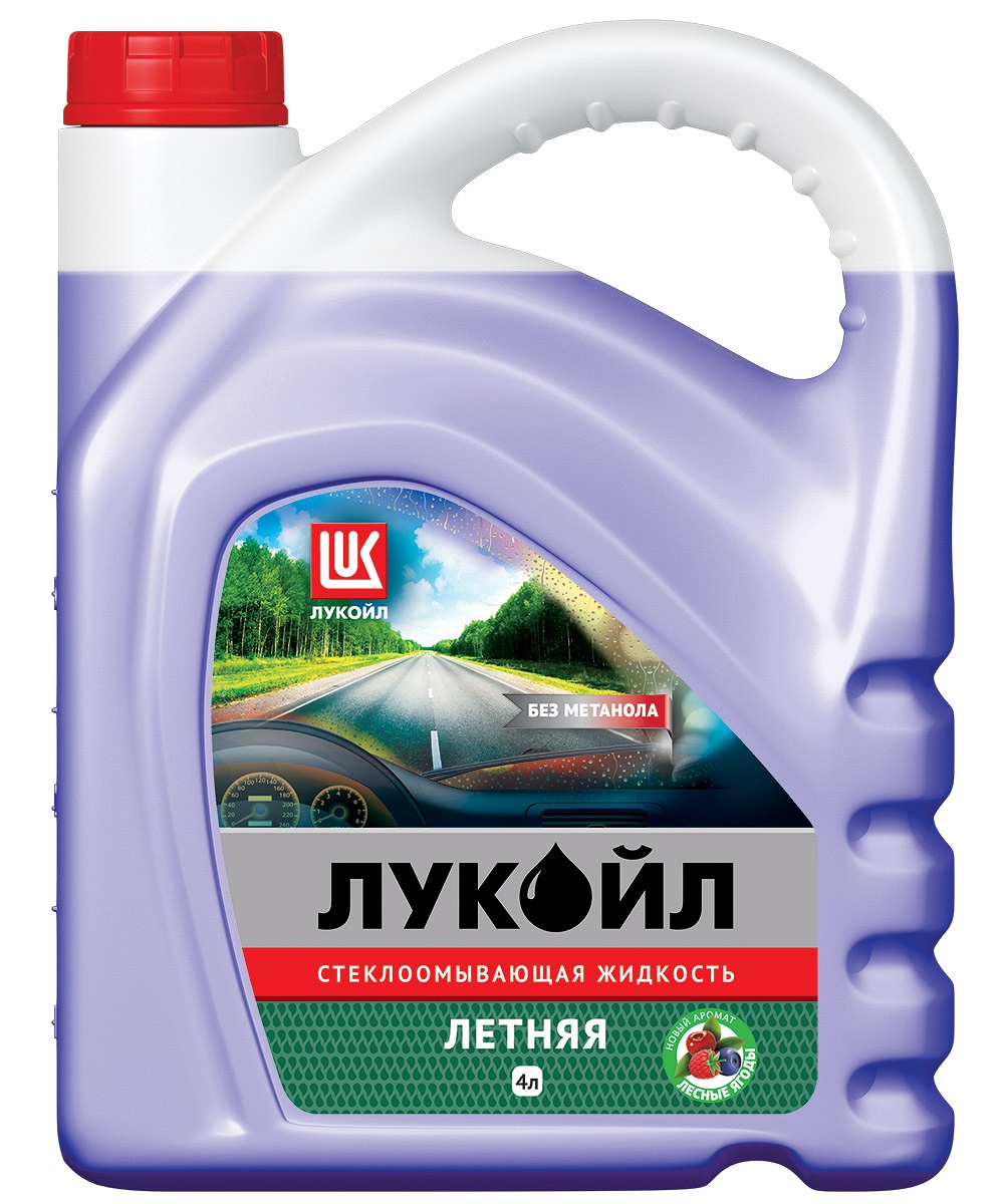 3099045 — ЛУКОЙЛ (4L) жидкость для стеклоомывателя летняя! 4L лесные ягоды LUKOIL