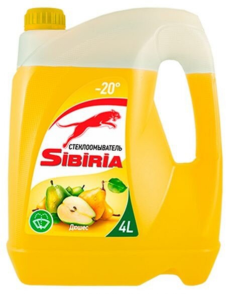 801001 — Жидкость омывателя -20С Дюшес 4л SIBIRIA