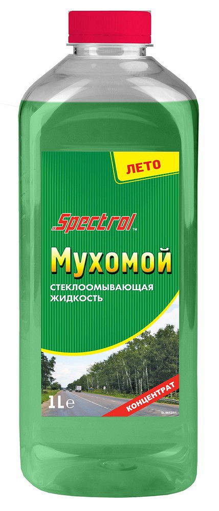 9652 — Жидкость омывателя стеклаетняя концентрат мухомой SPECTROL