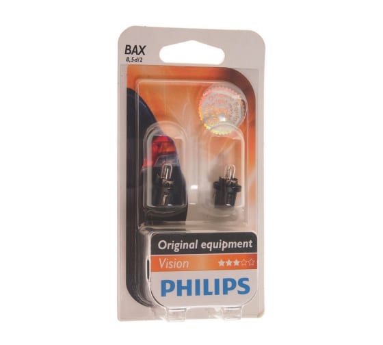 12598B2 — Лампа доп освещ блистер компл  PHILIPS