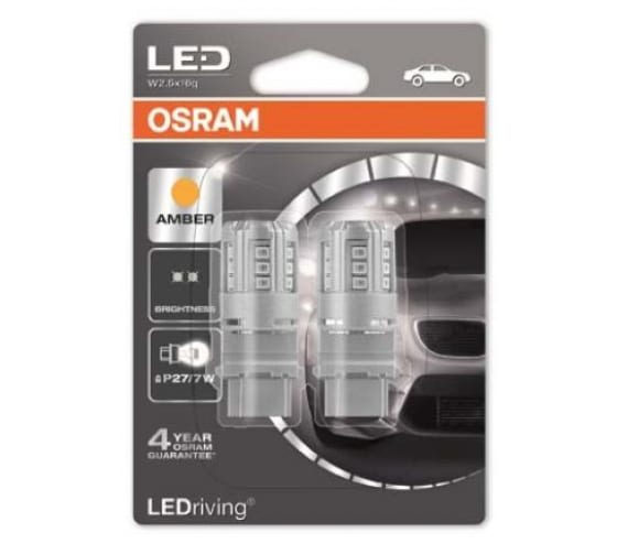 3547YE02B — Лампа OSRAM светодиодная P27/7W W2.5x16Q 1W OSRAM