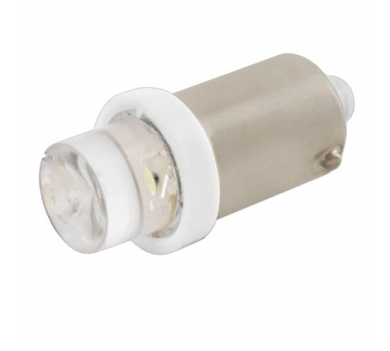S08201224 — Автолампа диод SKYWAY T8,5, 12V, 1 LED, блистер с цоколем, 1контактная, белая, комплект 2 шт S08201224 SKYWAY