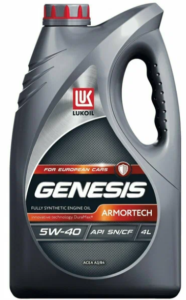 3148675 — Масло моторное  Genesis Armortech 5W40 синтетическое 4 л 3148675 LUKOIL