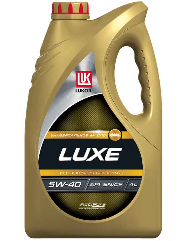 207465 — Масло Люкс 5W40 SN/CF 4л синт LUKOIL