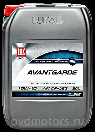 19492 — Масло Авангард 10W40 CF-4/SG 19л полусинт LUKOIL