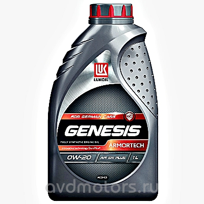 3409225 — 0W-20 GENESIS ARMORTECH GC API SN/CF 1л (синт. мотор. масло) LUKOIL