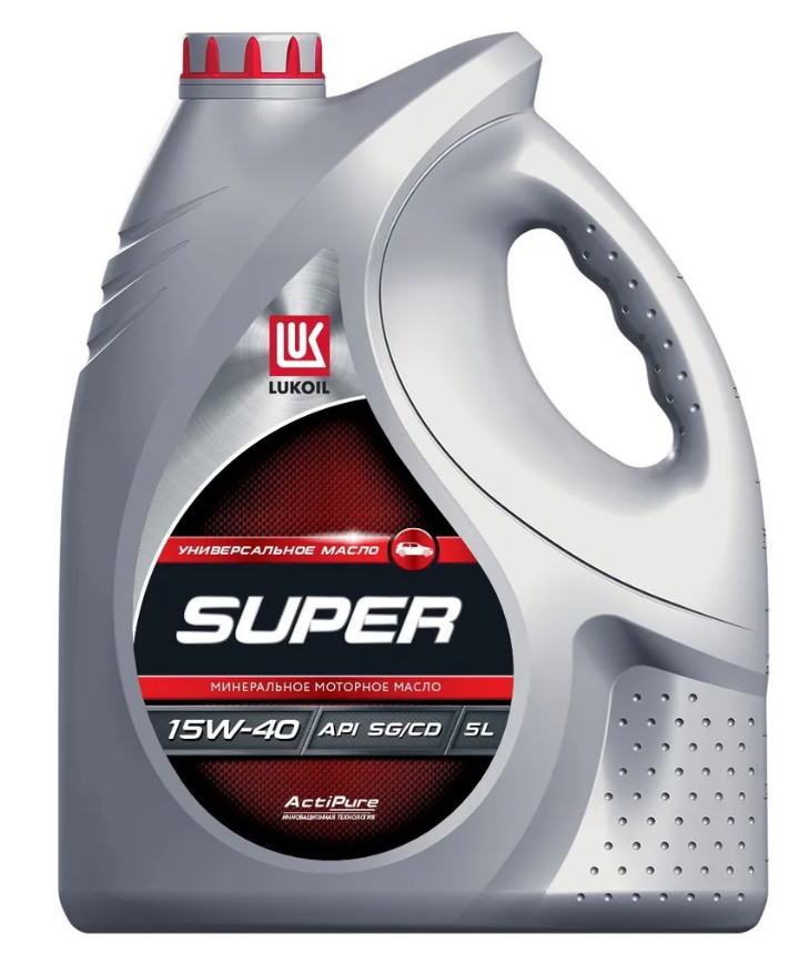 19196 — Масло Супер 15W40 SG/CD 5л LUKOIL