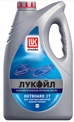 1670489 — Масло моторное 20W Полусинтетическое для лодки 2Т LUKOIL