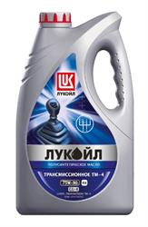 19532 — Масло трансмиссионное ТМ-4 полусинт., GL-4, SAE: 75W-90, 4л. LUKOIL