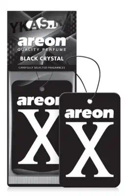 704AXV011 — Ароматизатор подвесной (dlack cristal/черный кристалл) areon x-version (картон) AREON