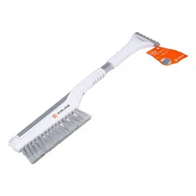 ABR10R — Щетка от снега иьда с плоской елескоп рукояткой с ягкой распушённой щетиной AIRLINE
