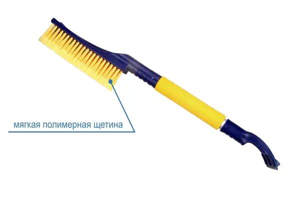 GY000205 — Щетка для снега odyear WB-05 60 см см со скребком odyear GOODYEAR