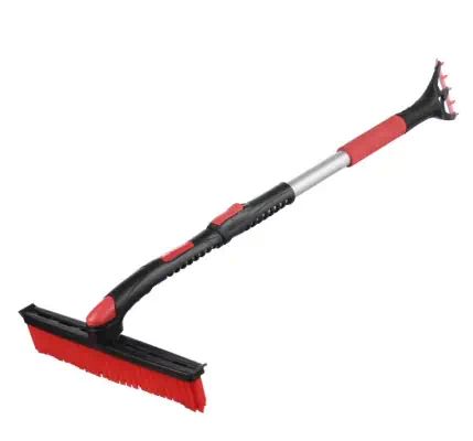 PM2216 — Телескопическая щетка для снега с силиконовой щетиной ZIPOWER