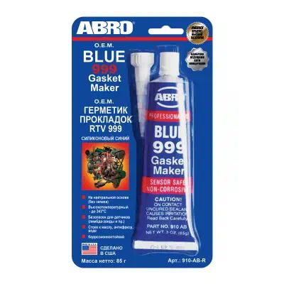910ABR — Герметик прокладок 999 силиконовый OEM (синий) 85 г ABRO