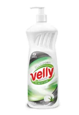 125456 — Средство для мытья посуды «Velly» Бальзам 1л GRASS