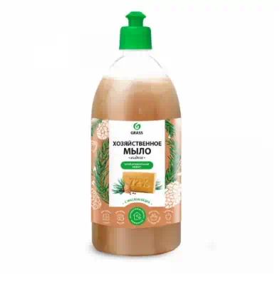 125549 — Мыло жидкое хозяйственное с маслом кедра 1000мл GRASS