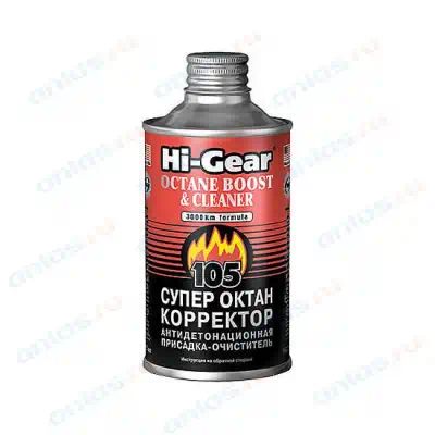 HG3306 — Супероктан корректор улучшает свойства бензина на HI-GEAR